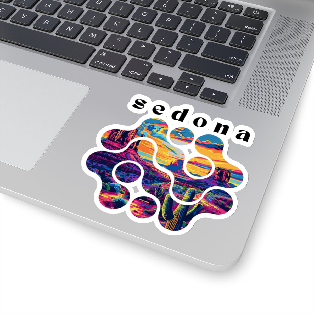 Sedona Neon Retro Horizon Sticker